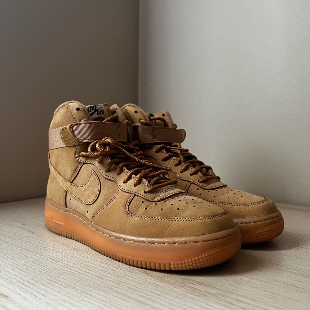 Nike Air Force 1 High Wheat (2015) GS